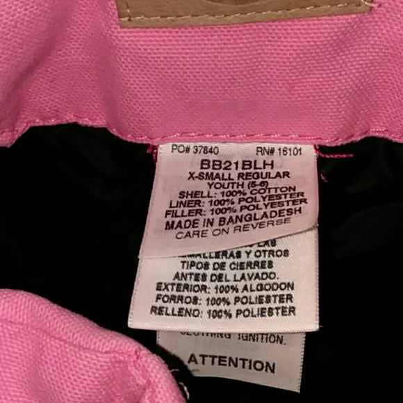 Winter girl work bibs - Picture 3 of 3